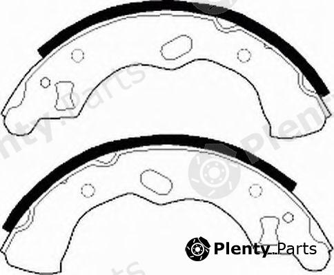  FERODO part FSB538 Brake Shoe Set