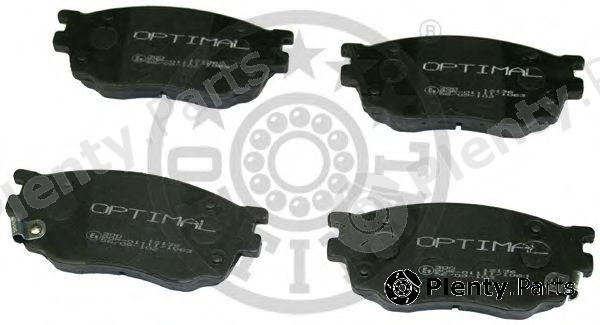  OPTIMAL part 12136 Brake Pad Set, disc brake