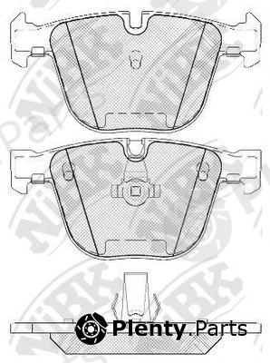  NiBK part PN0326 Brake Pad Set, disc brake