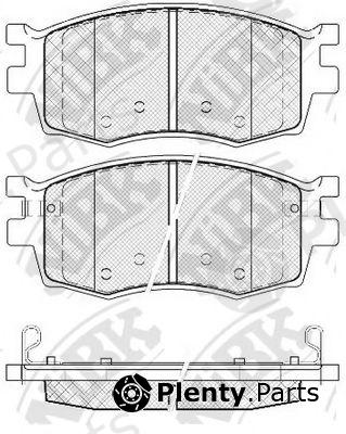  NiBK part PN0435 Brake Pad Set, disc brake