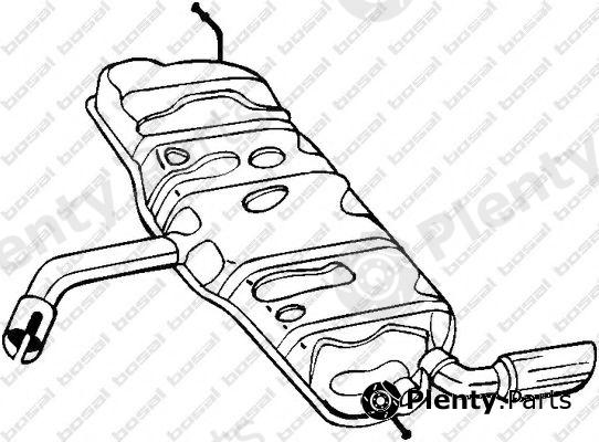  BOSAL part 233-127 (233127) End Silencer
