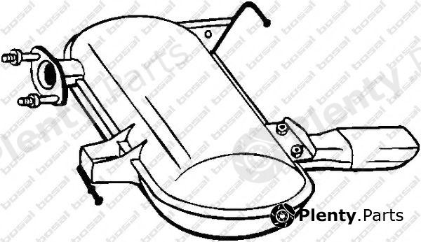  BOSAL part 247-009 (247009) End Silencer