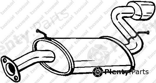  BOSAL part 128-003 (128003) End Silencer