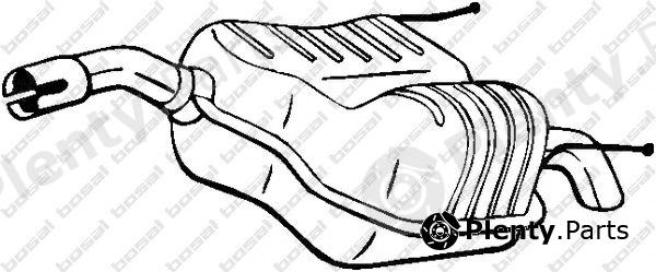  BOSAL part 185-463 (185463) End Silencer