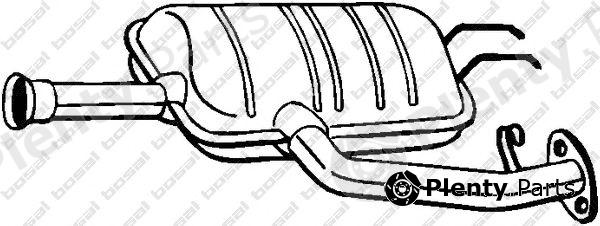  BOSAL part 200-979 (200979) Middle Silencer
