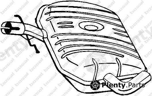  BOSAL part 233-597 (233597) Middle Silencer