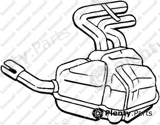 BOSAL part 247-041 (247041) End Silencer
