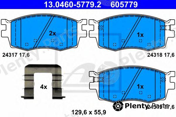 ATE part 13.0460-5779.2 (13046057792) Brake Pad Set, disc brake