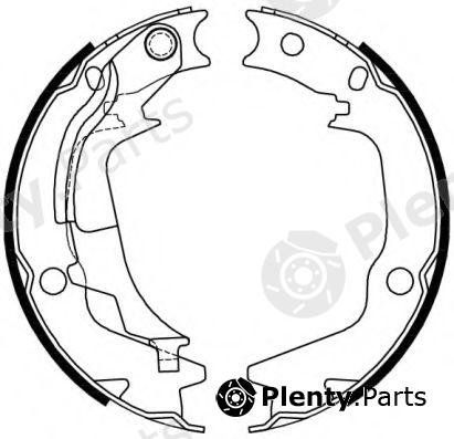  ROADHOUSE part 4244.00 (424400) Brake Shoe Set