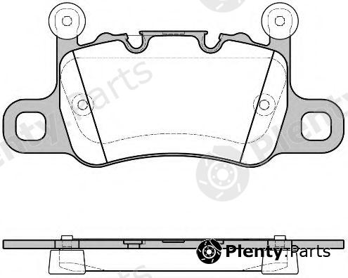  REMSA part 1598.10 (159810) Brake Pad Set, disc brake