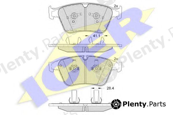 ICER part 182085 Brake Pad Set, disc brake