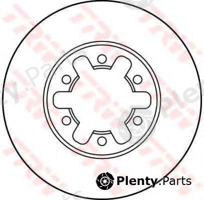  TRW part DF1968 Brake Disc