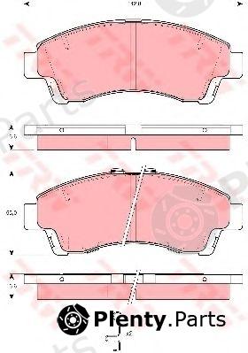  TRW part GDB3321 Brake Pad Set, disc brake