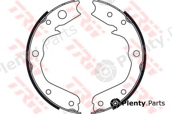  TRW part GS8497 Brake Shoe Set, parking brake