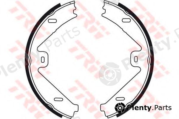  TRW part GS8755 Brake Shoe Set, parking brake