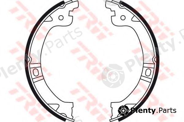  TRW part GS8759 Brake Shoe Set, parking brake