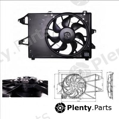  NRF part 47005 Fan, radiator