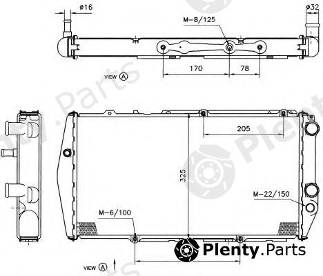  NRF part 51311 Radiator, engine cooling