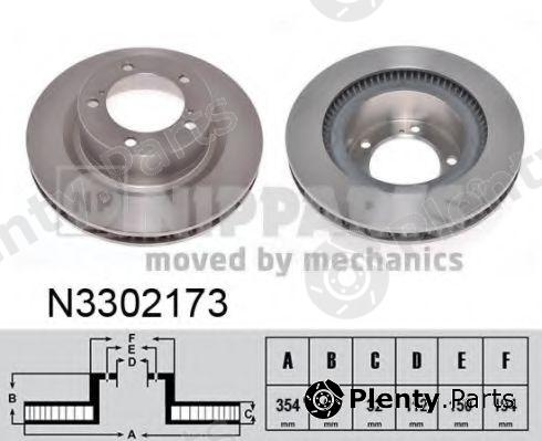  NIPPARTS part N3302173 Brake Disc