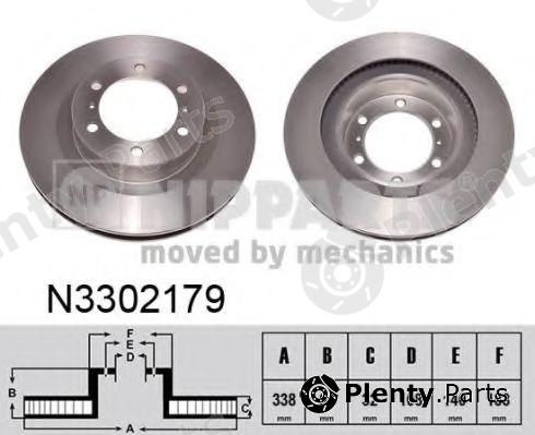  NIPPARTS part N3302179 Brake Disc