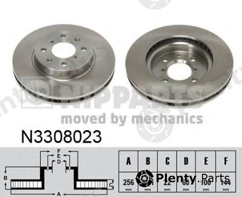  NIPPARTS part N3308023 Brake Disc