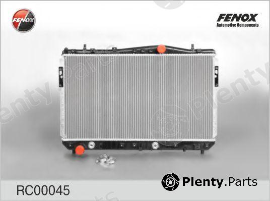  FENOX part RC00045 Radiator, engine cooling