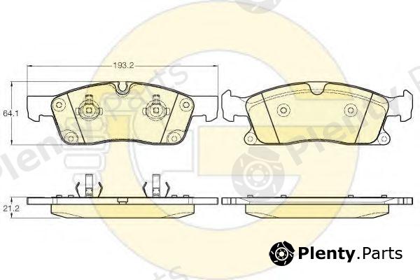  GIRLING part 6119462 Brake Pad Set, disc brake