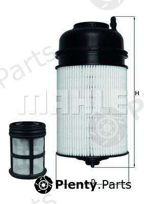  MAHLE ORIGINAL part KX276/6KIT (KX2766KIT) Fuel filter