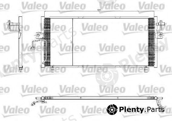  VALEO part 817253 Condenser, air conditioning