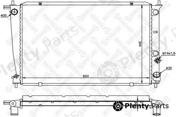  STELLOX part 10-25184-SX (1025184SX) Radiator, engine cooling