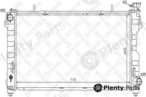  STELLOX part 10-25475-SX (1025475SX) Radiator, engine cooling