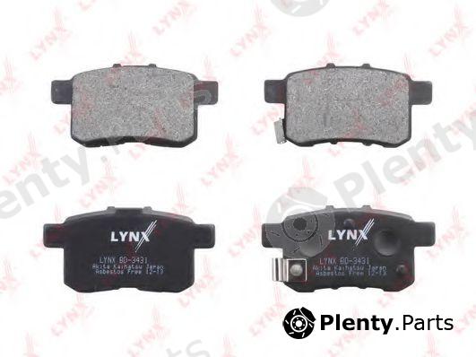  LYNXauto part BD3431 Brake Pad Set, disc brake