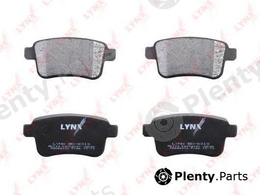  LYNXauto part BD-6319 (BD6319) Brake Pad Set, disc brake