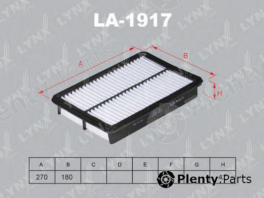  LYNXauto part LA-1917 (LA1917) Air Filter