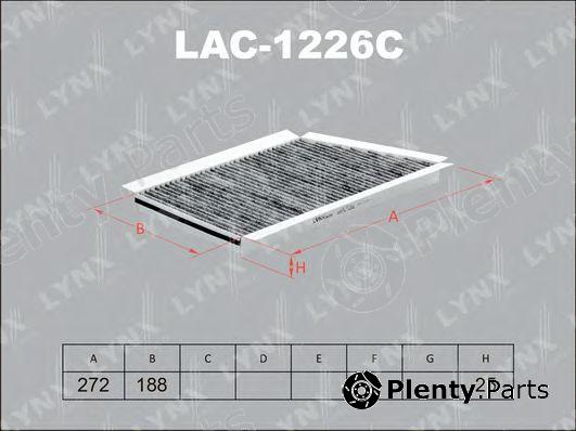  LYNXauto part LAC-1226C (LAC1226C) Filter, interior air