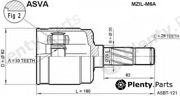  ASVA part MZILM6A Replacement part