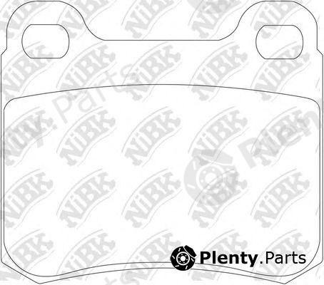  NiBK part PN0005 Brake Pad Set, disc brake