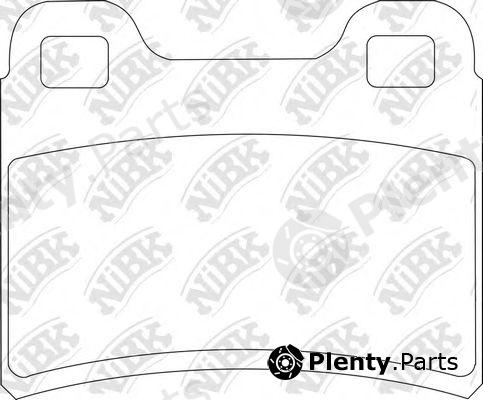 NiBK part PN0294 Brake Pad Set, disc brake