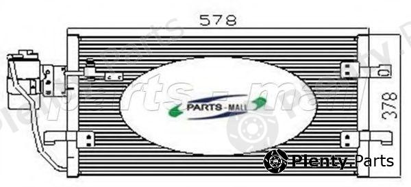 PARTS-MALL part PXNCR-002 (PXNCR002) Condenser, air conditioning