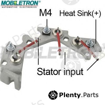  MOBILETRON part RD27H Rectifier, alternator
