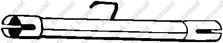  BOSAL part 713-411 (713411) Exhaust Pipe