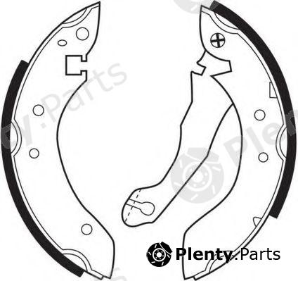  FERODO part FSB197 Brake Shoe Set