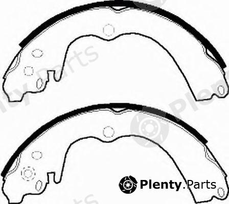  FERODO part FSB339 Brake Shoe Set