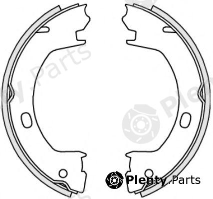  REMSA part 4739.00 (473900) Brake Shoe Set, parking brake