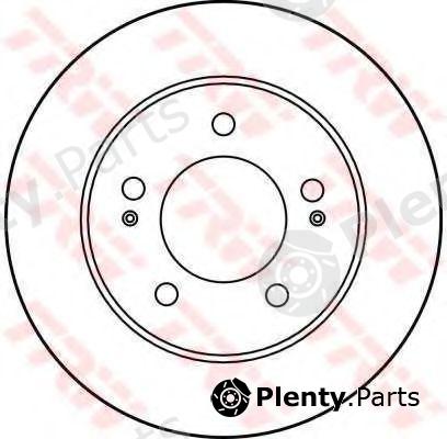  TRW part DF1434 Brake Disc