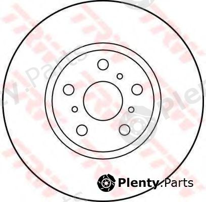  TRW part DF3093 Brake Disc