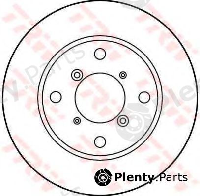  TRW part DF3106 Brake Disc