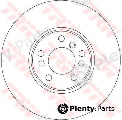  TRW part DF4187 Brake Disc