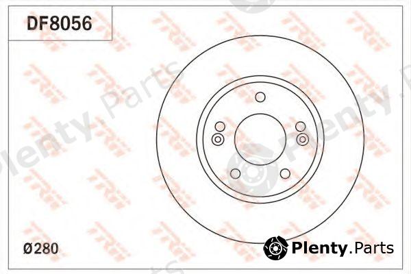  TRW part DF8056 Brake Disc