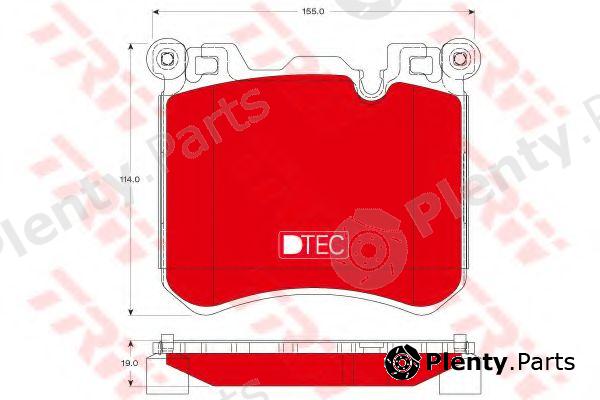  TRW part GDB1826DTE Brake Pad Set, disc brake